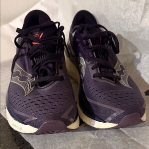 Saucony Purple and Black Women's Running Shoes